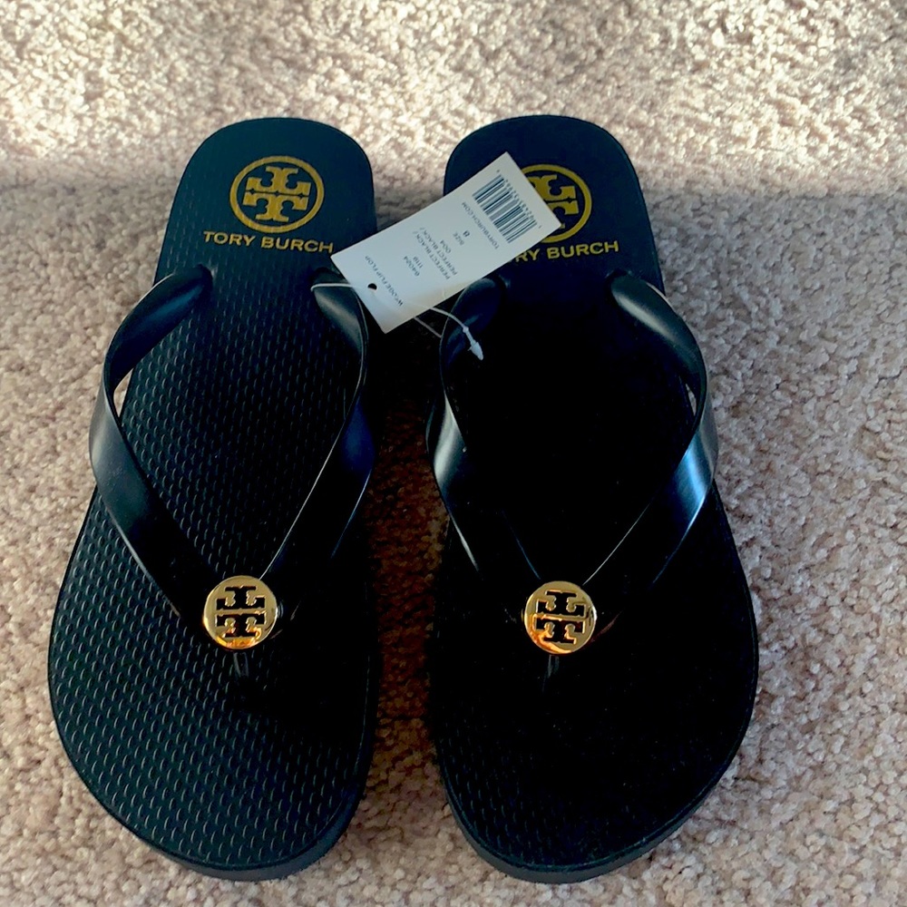 TORY BURCH NEW NEW wedge flip flop